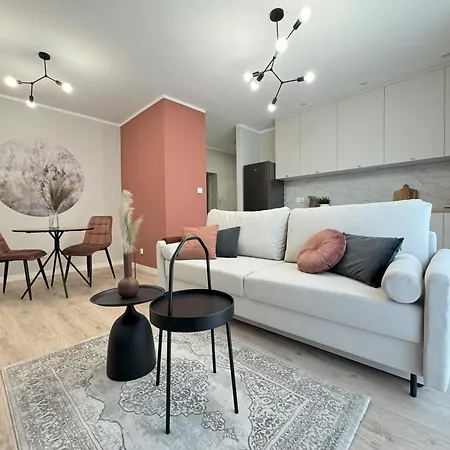 Apartment Brown Red