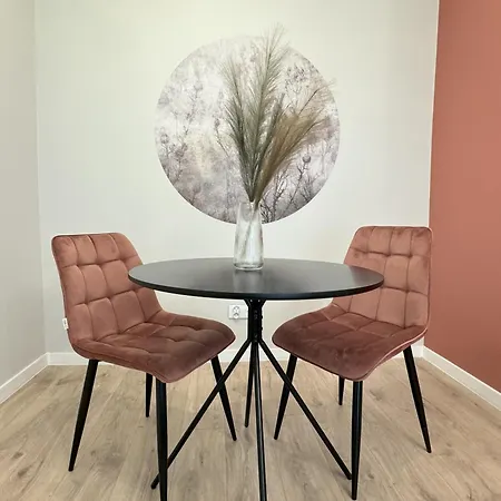 Brown Red Apartment